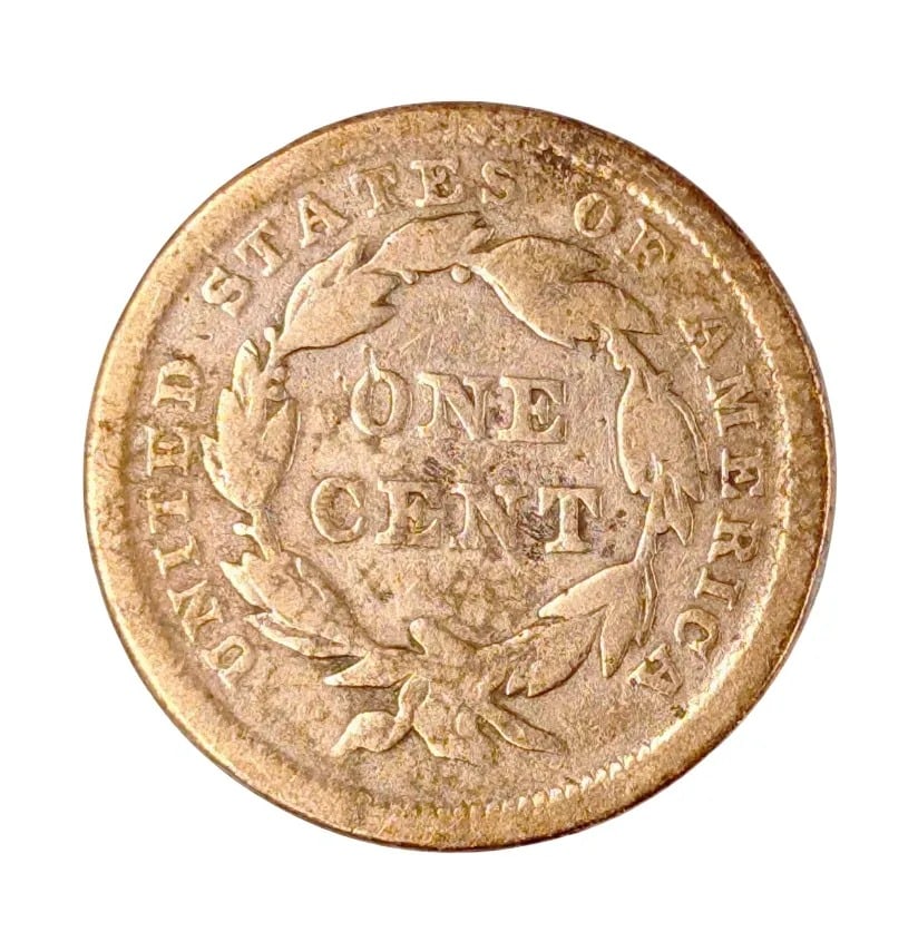 1843 Large Cent - 2