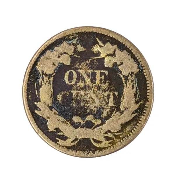 1857 Flying Cent - 2