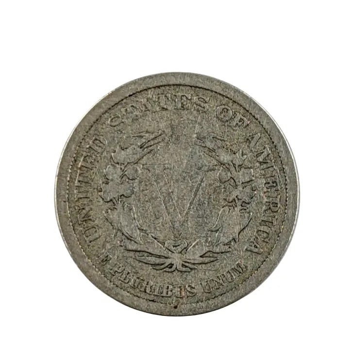 1883 V Nickel- No Cents - 2