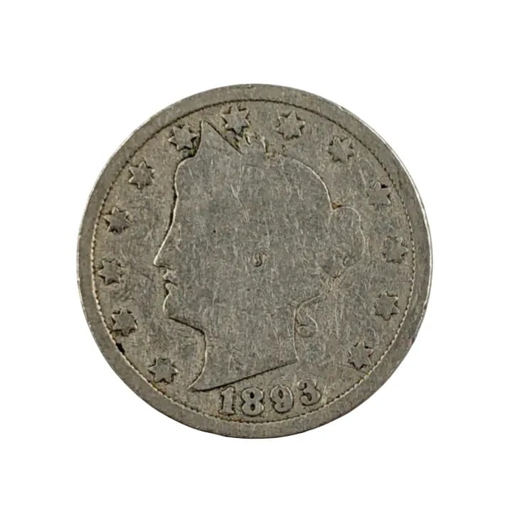 1893 V Nickel: _