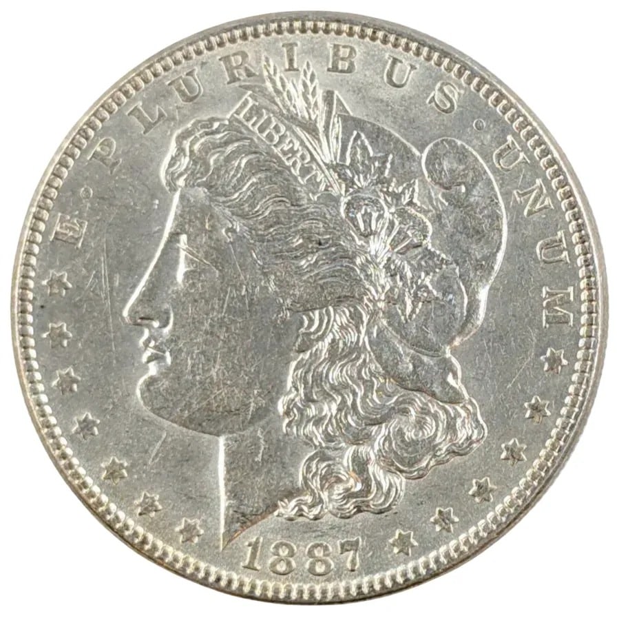 1887 Morgan Silver Dollar: _