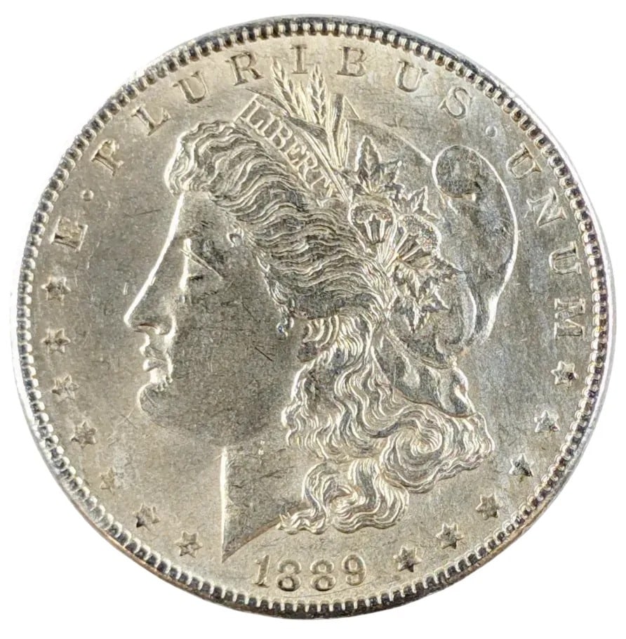 1889 Morgan Silver Dollar: _