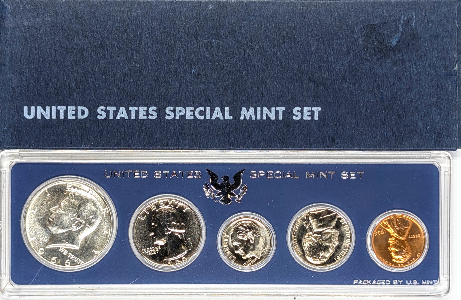 1966 US Special Proof Set w/ Silver JFK Half: 40% Silver