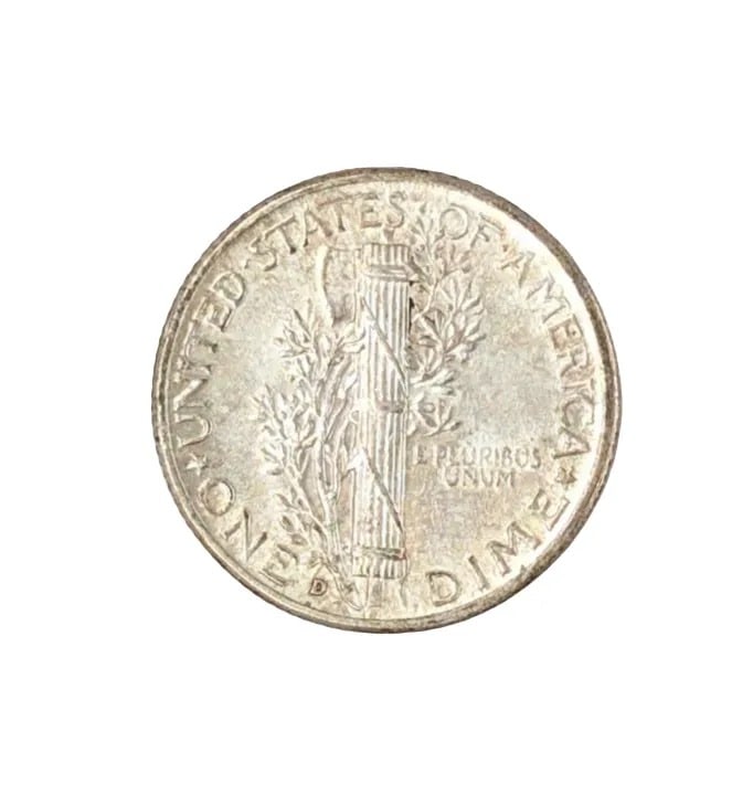 FEATURE - 1941-D Uncirculated Silver Mercury Dime - 2