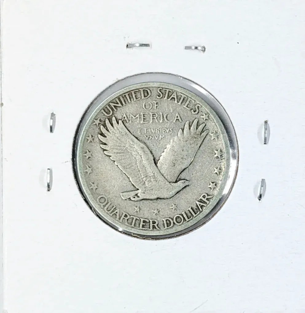 1925 Silver Standing Liberty Quarter - 2