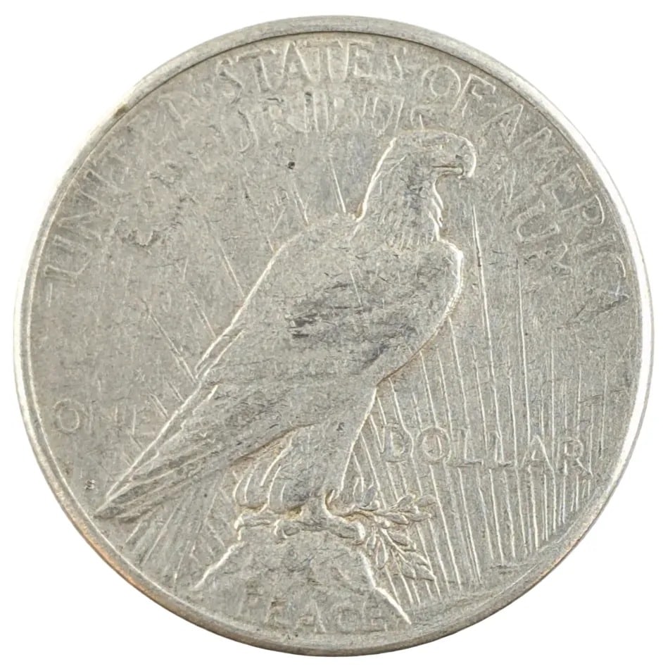 1922-S Silver Peace Dollar - 2