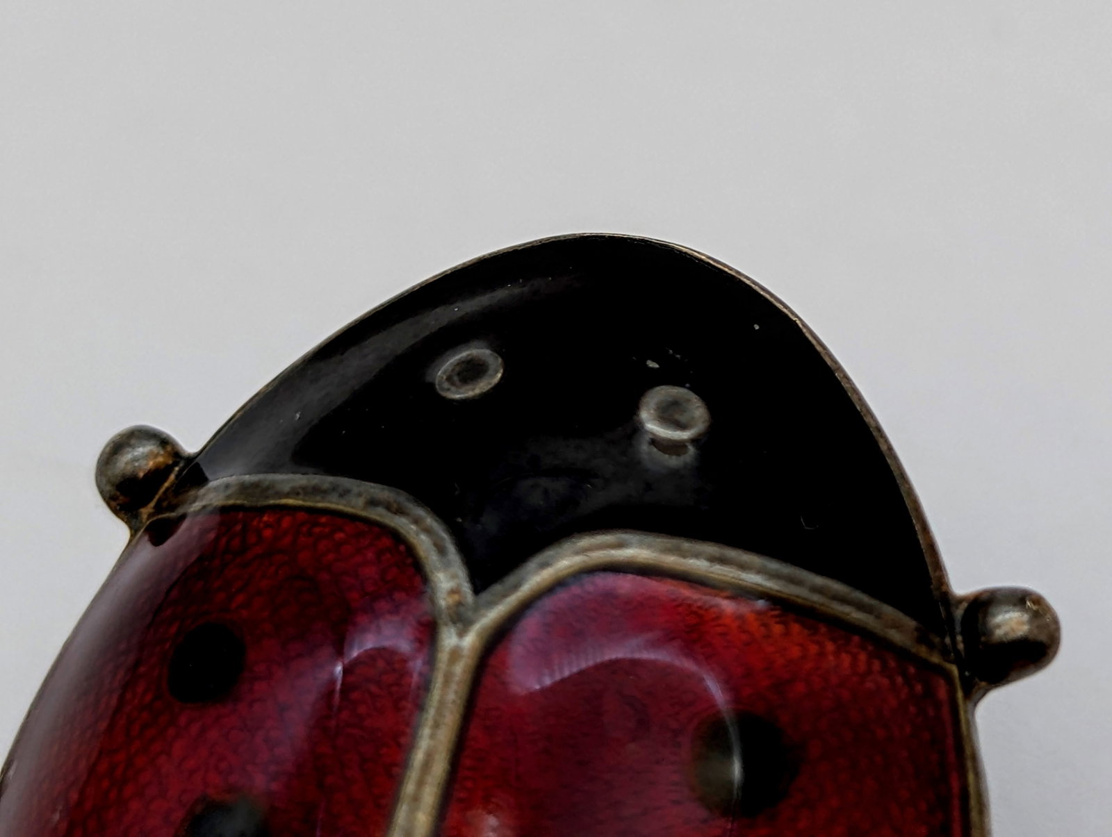 Vintage David-Andersen Sterling Silver Ladybug Brooch - 3