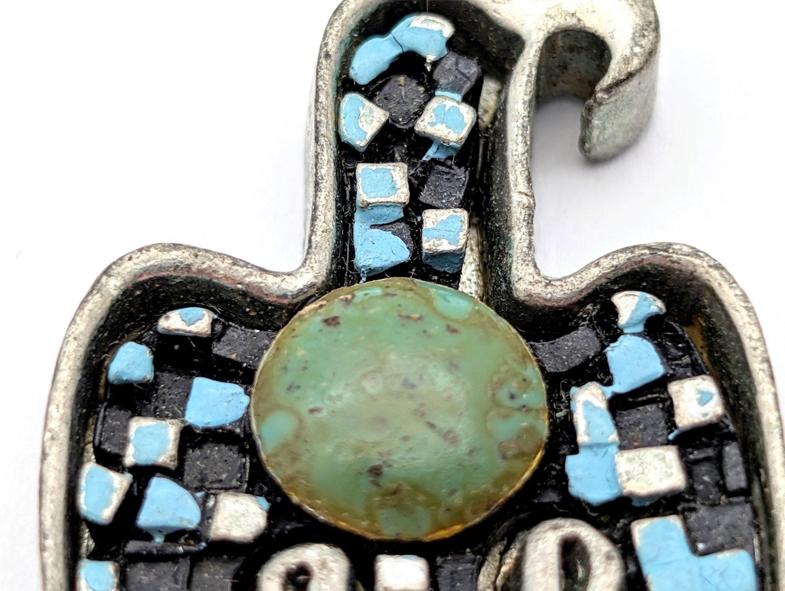 Vintage Southwestern Thunderbird Pendant - 3