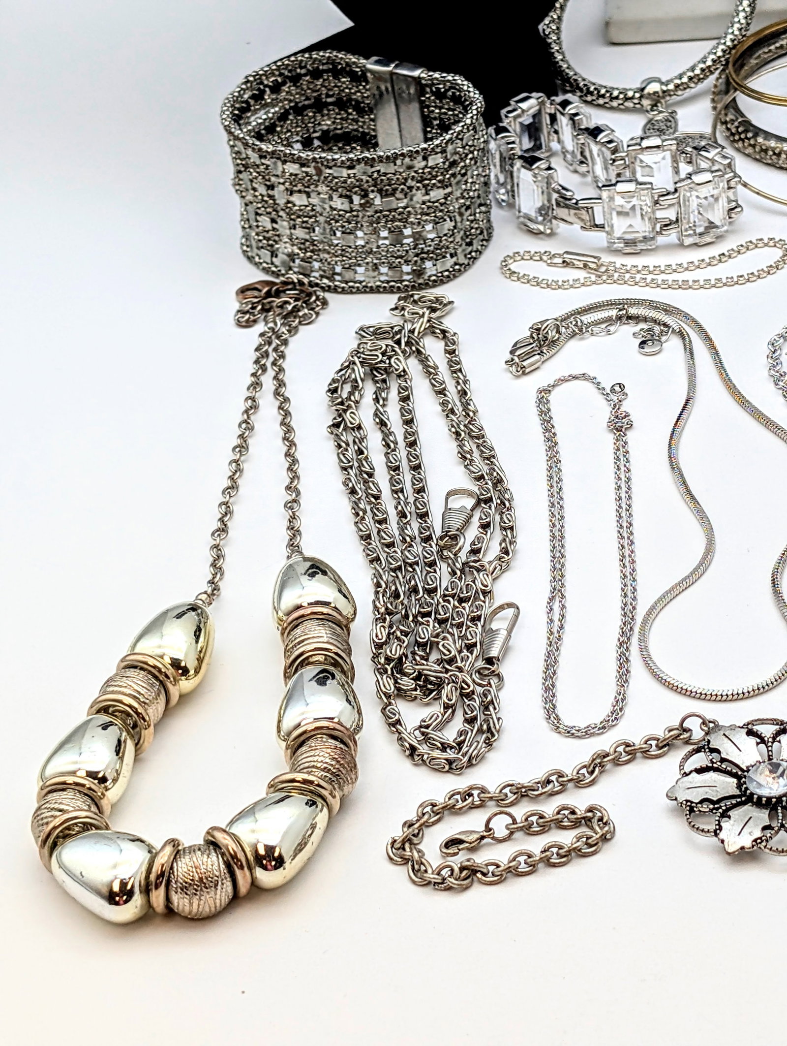 Large Lot of Costume Jewelry- Necklaces, Bracelets, etc - 6