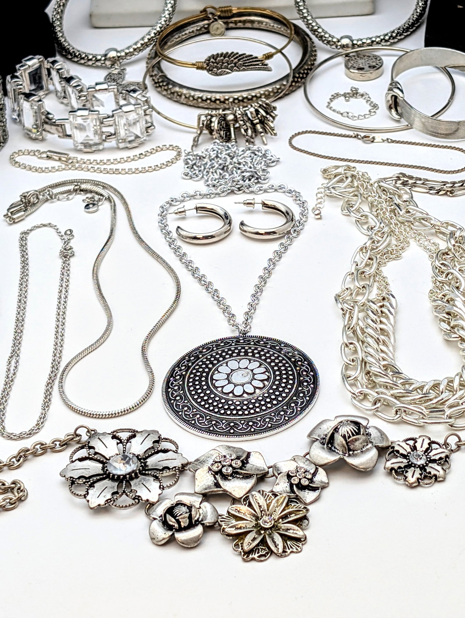 Large Lot of Costume Jewelry- Necklaces, Bracelets, etc - 7