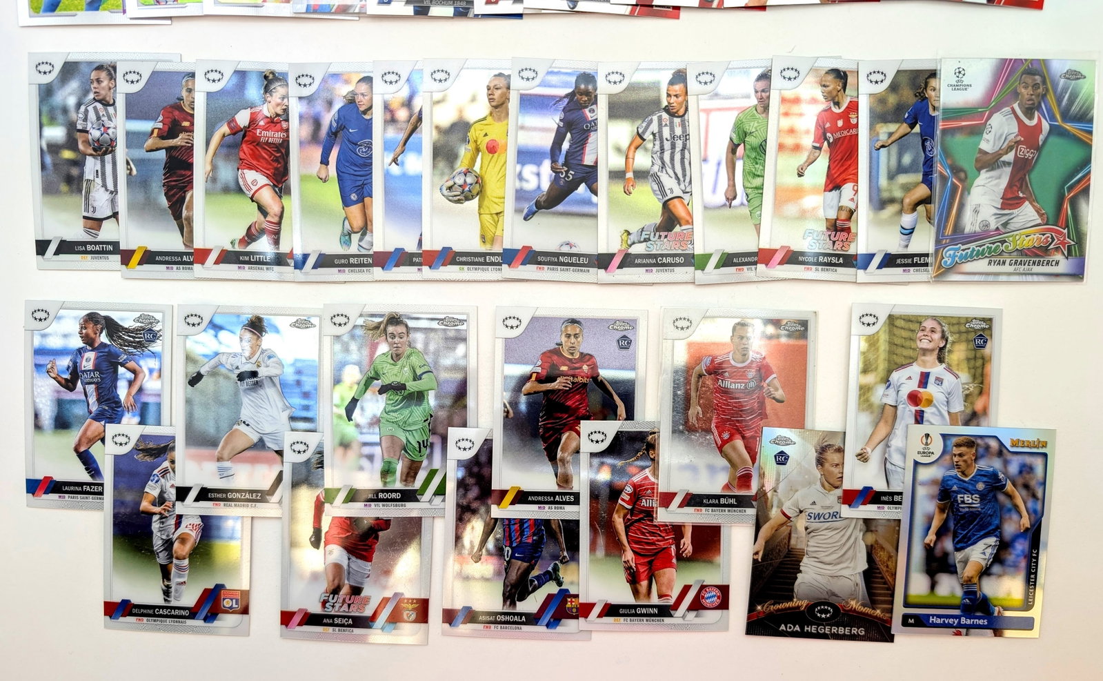 Large Lot of UEFA Soccer Trading Cards - 3