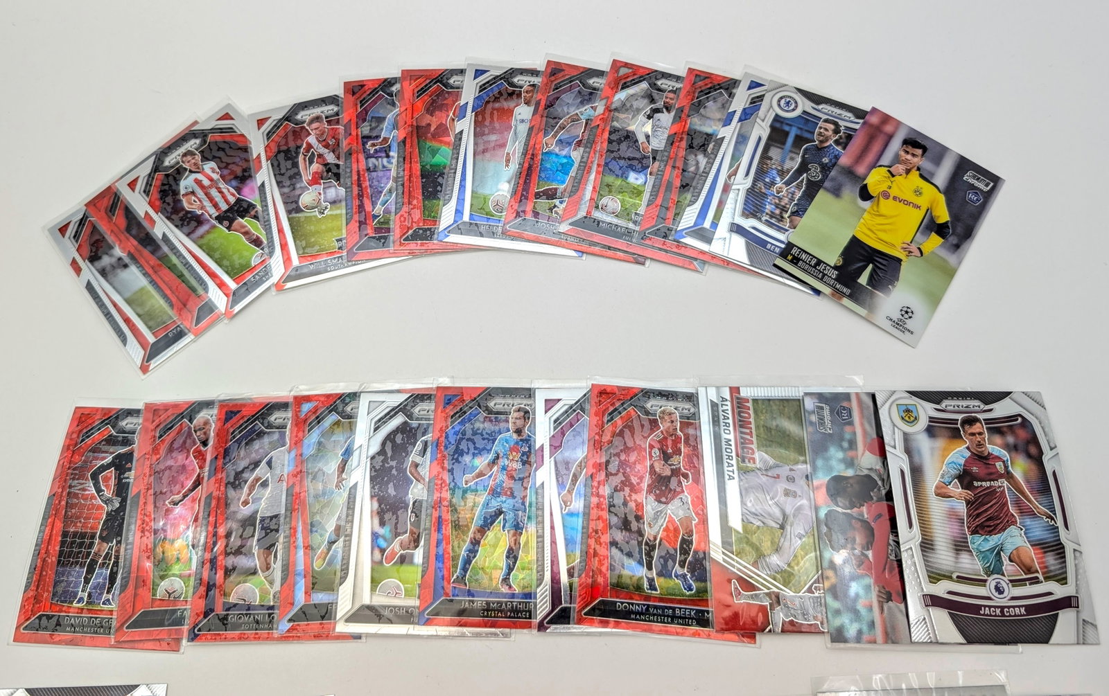 Large Lot of Panini Mosaic & Topps Road to World Cup Trading Cards - 2