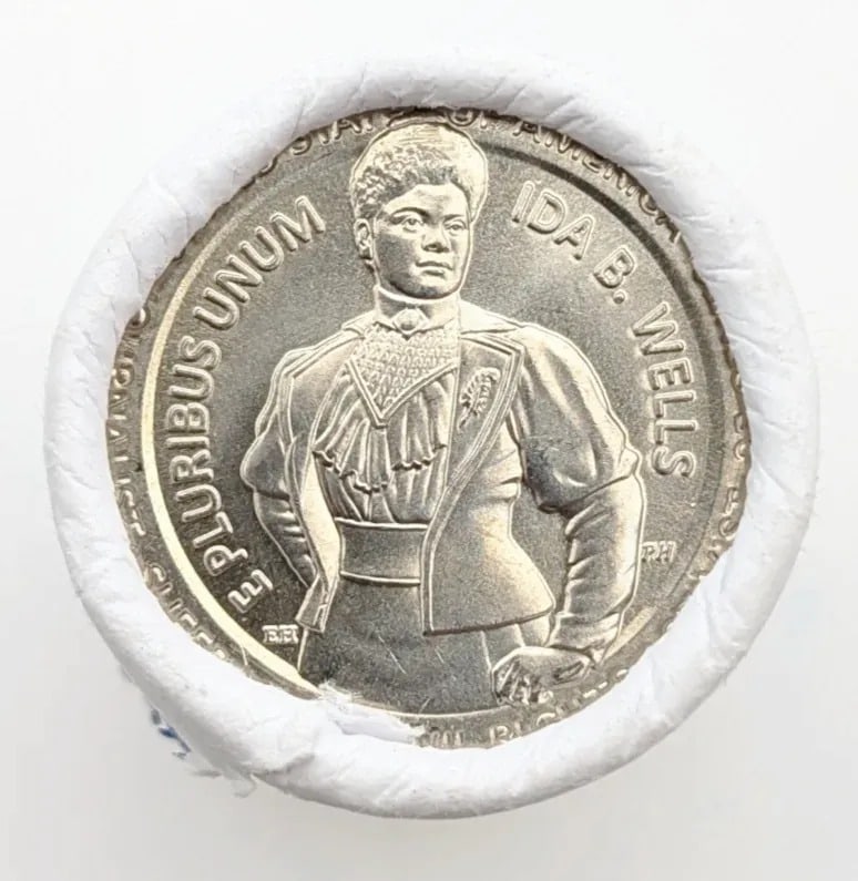 Original Roll of 40- 2025 American Women Quarters- Ida B. Wells - 2