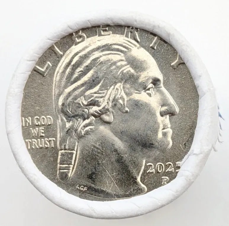 Original Roll of 40- 2025 American Women Quarters- Ida B. Wells - 3