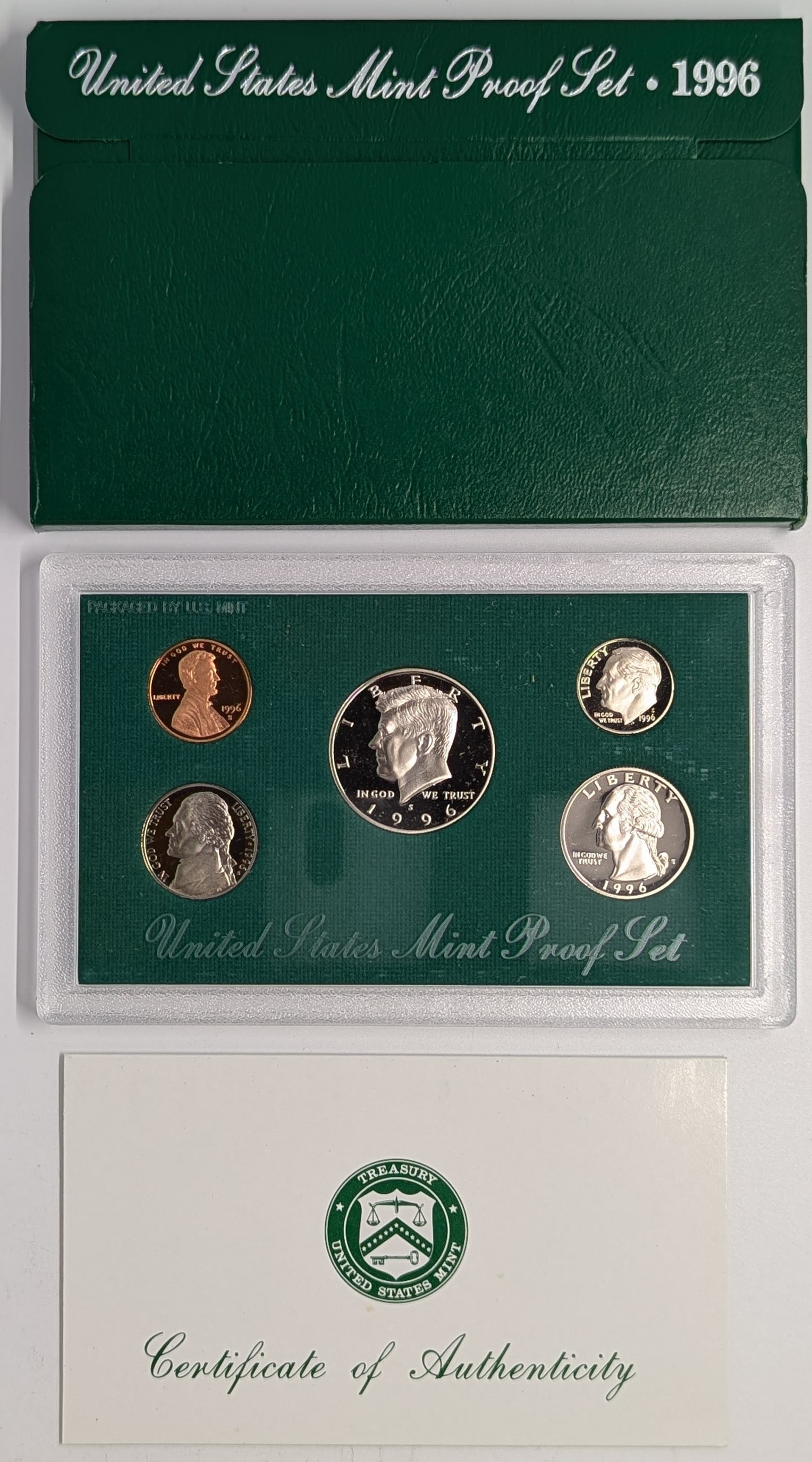 1996 US Mint Proof Set: _