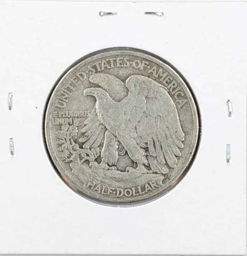 1939 Silver Walking Liberty Half Dollar - 2