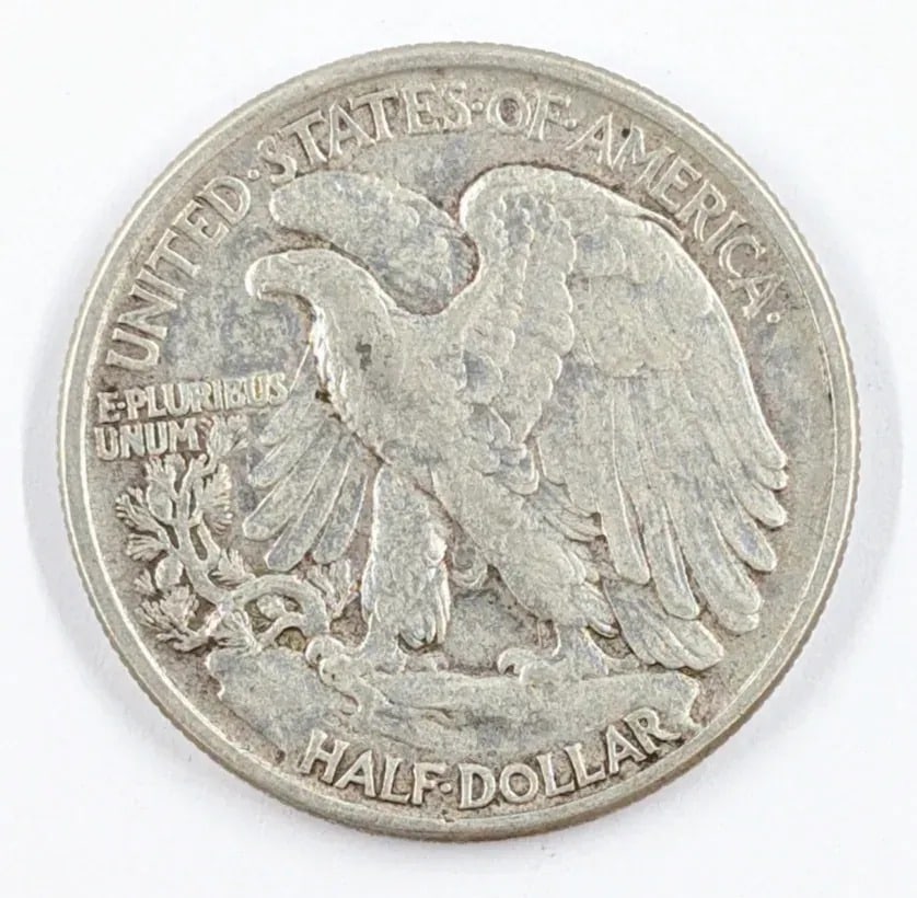 1942 Silver Walking Liberty Half Dollar - 2