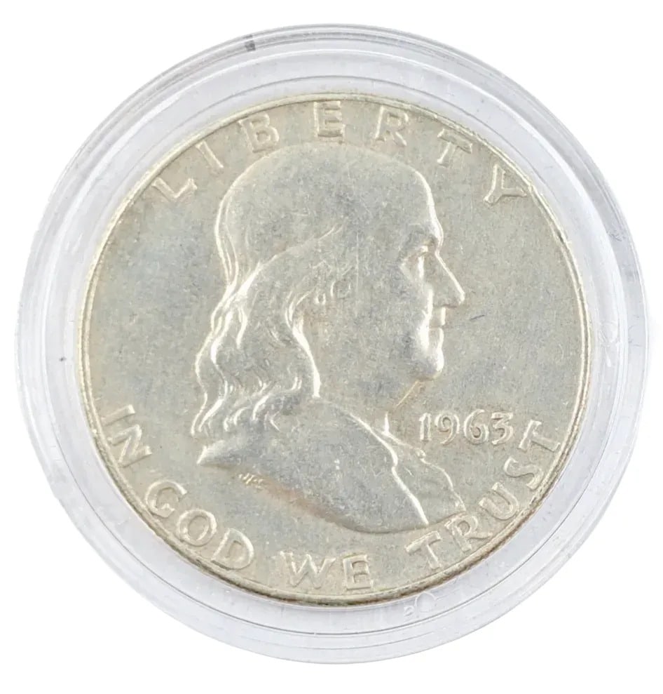 1963-D Silver Franklin Half Dollar: _