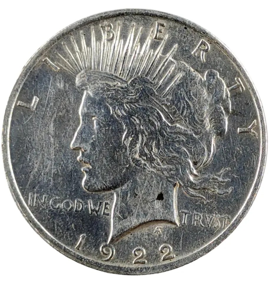 1922 Silver Peace Dollar: _