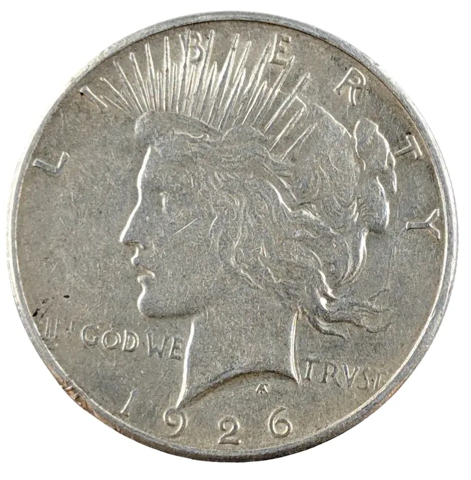 1926-S Silver Peace Dollar: _
