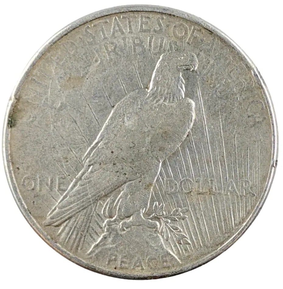 1926-S Silver Peace Dollar - 2