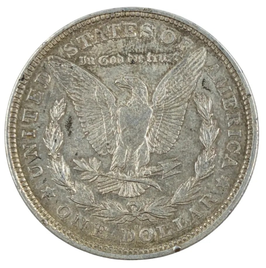1921-D Morgan Silver Dollar - 2