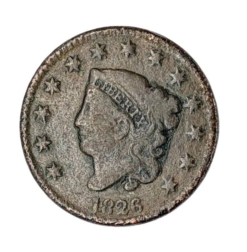 1826 Large Cent: _