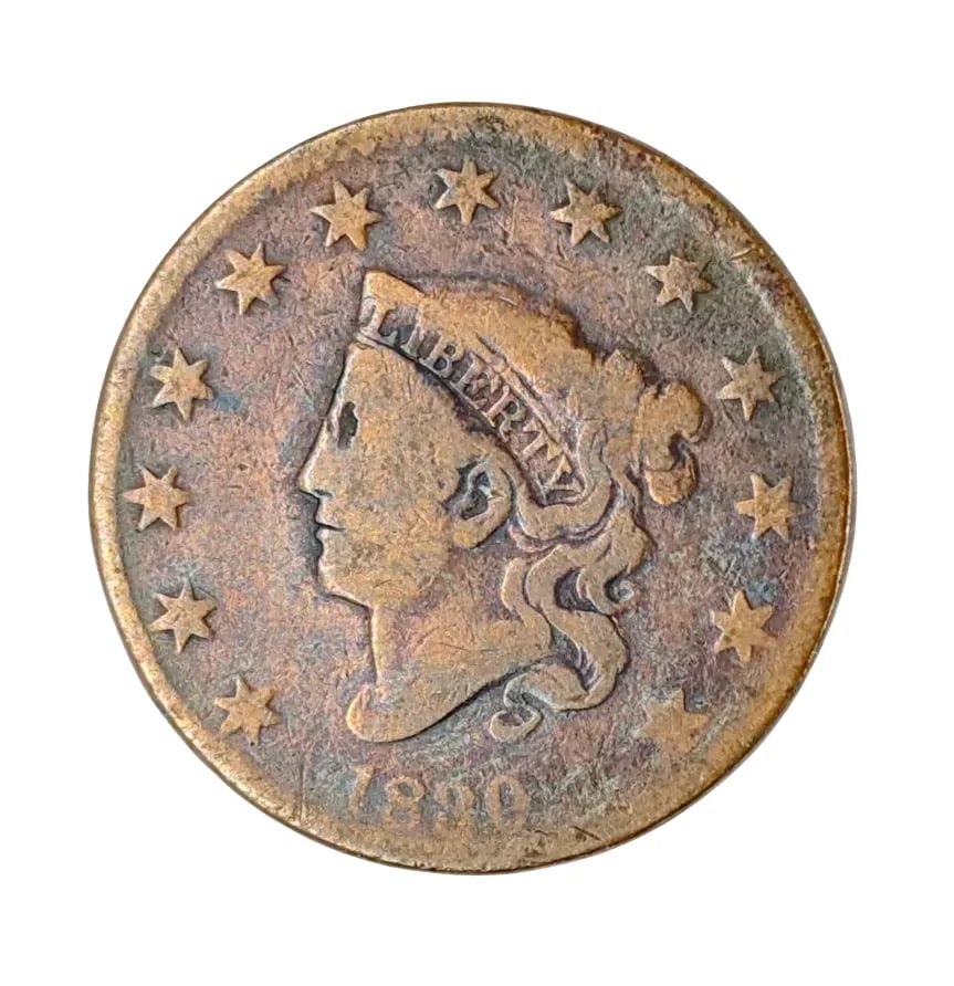 1830 Large Cent: _