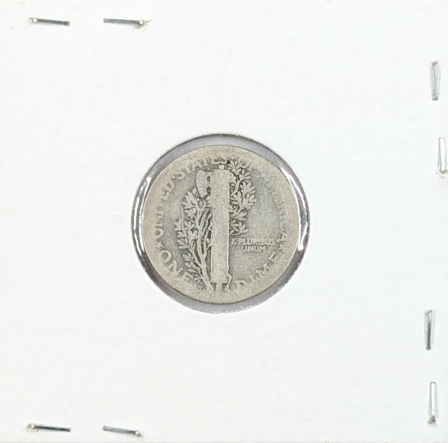 1923-S Silver Mercury Dime - 2