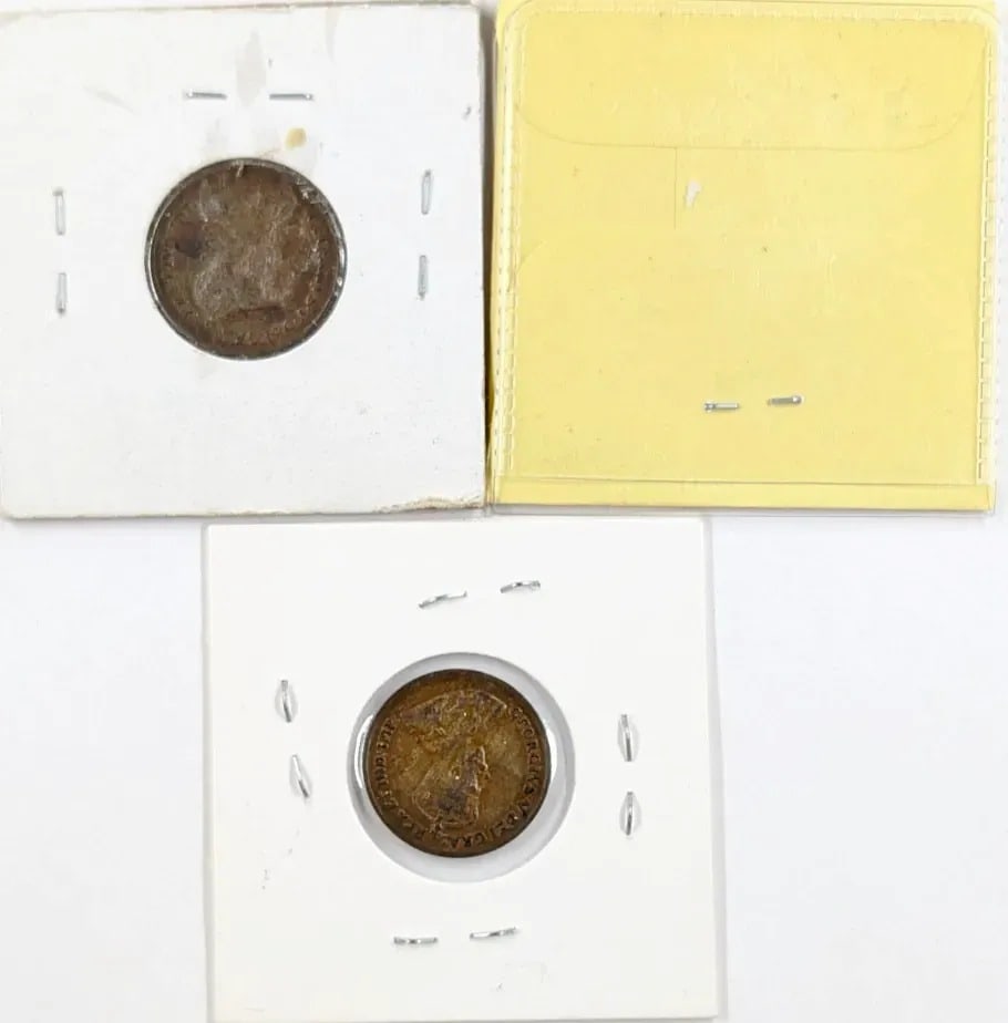 Lot of 2 Canadian Cents- 1920(2), 1927 - 2