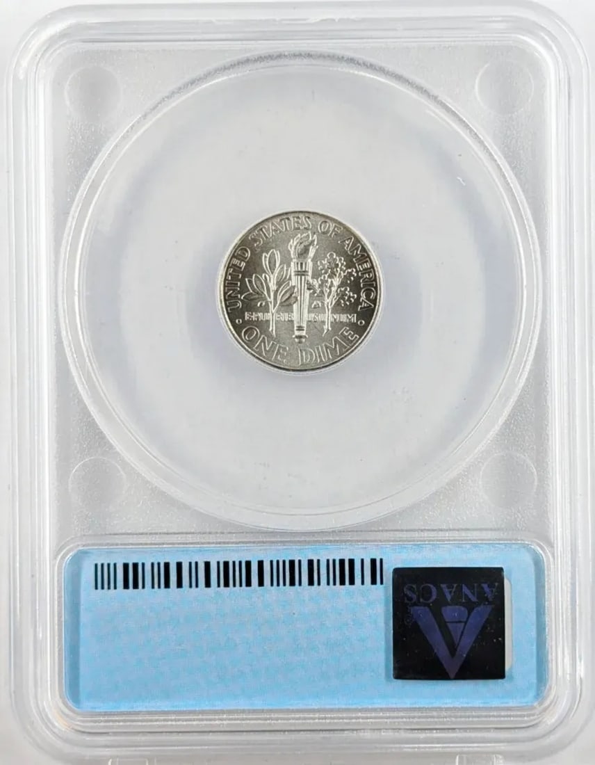 ANACS 2009 SP69 Roosevelt Dime- Satin Finish - 2