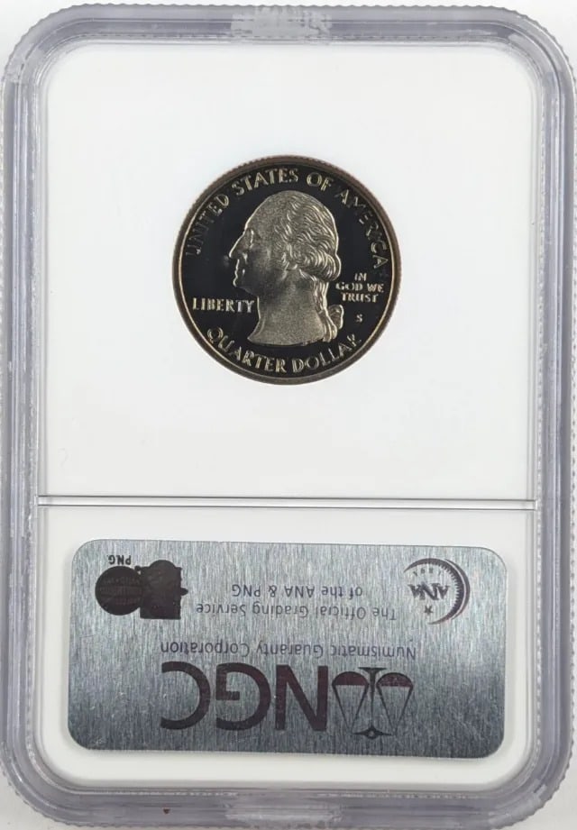 NGC 1999-S PF69 Washington State Quarter- CT - 2