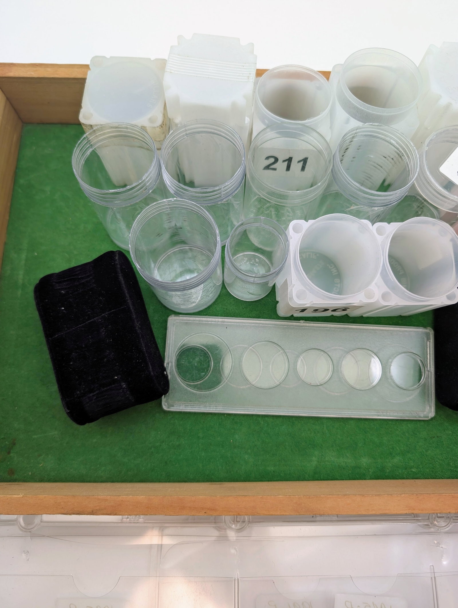 Large Lot of Coin Storage Items- Tubes, Cases, ect - 2