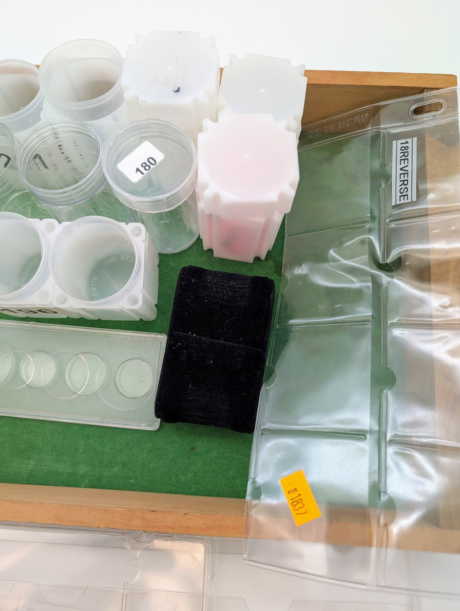 Large Lot of Coin Storage Items- Tubes, Cases, ect - 3