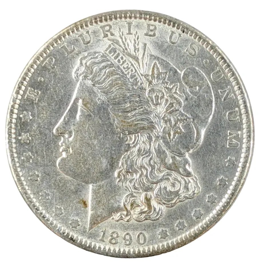 1890 Morgan Silver Dollar: _
