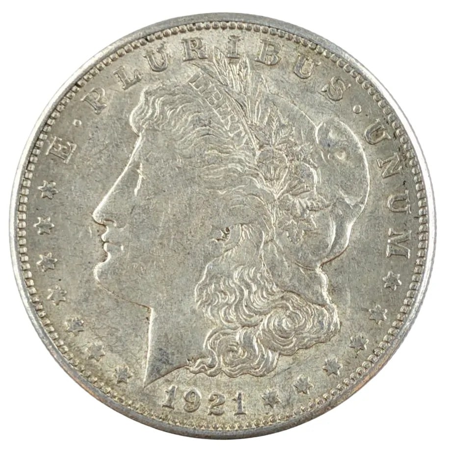 1921-S Morgan Silver Dollar: _