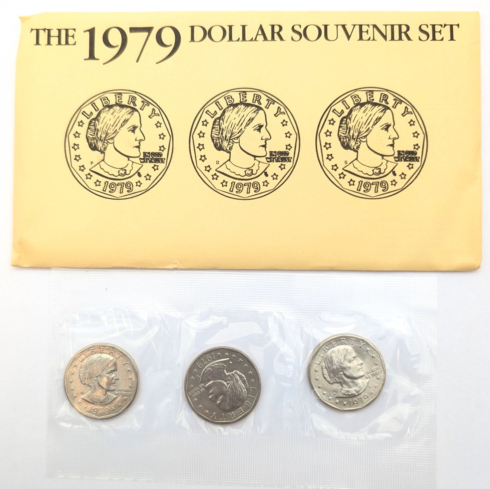 The 1979 Susan B. Anthony Dollar Souvenir Set: _