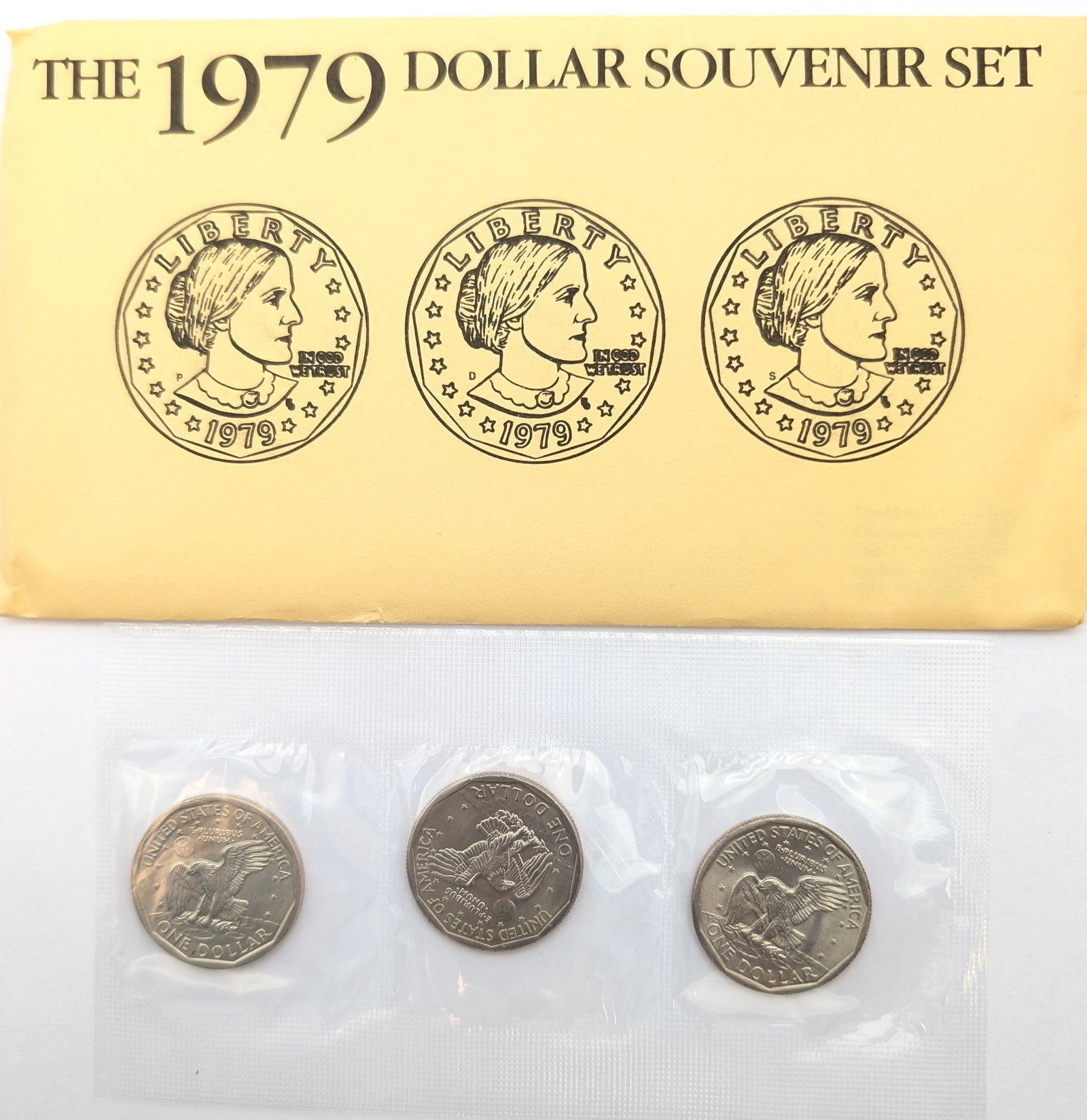 The 1979 Susan B. Anthony Dollar Souvenir Set - 2