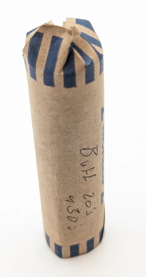 Roll of 40 Buffalo Head Nickels- 1920s & 1930s: _