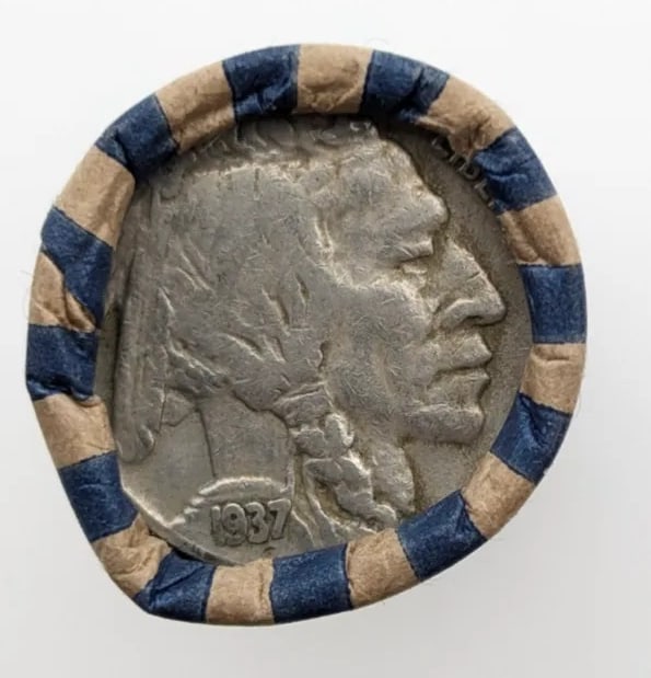 Roll of 40 Buffalo Head Nickels- 1920s & 1930s - 3
