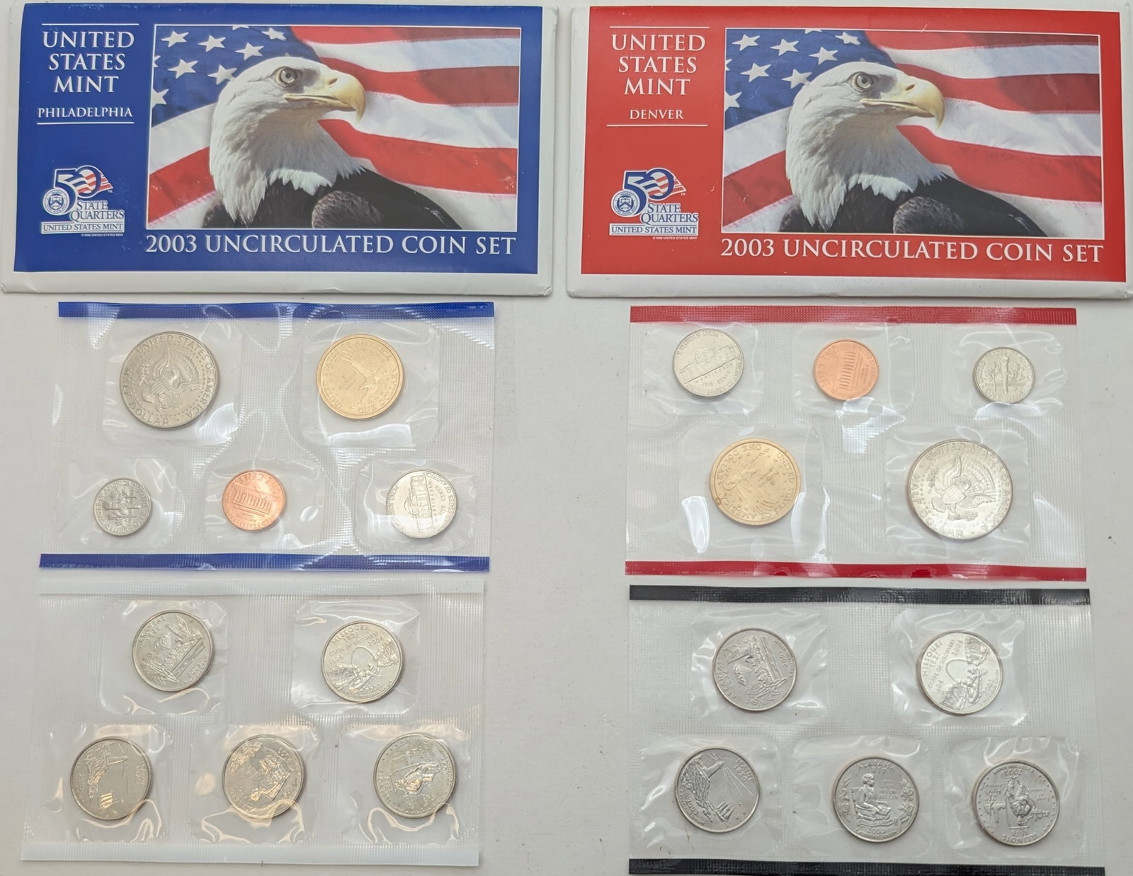 2003 US Mint Uncirculated Coin Set - 2