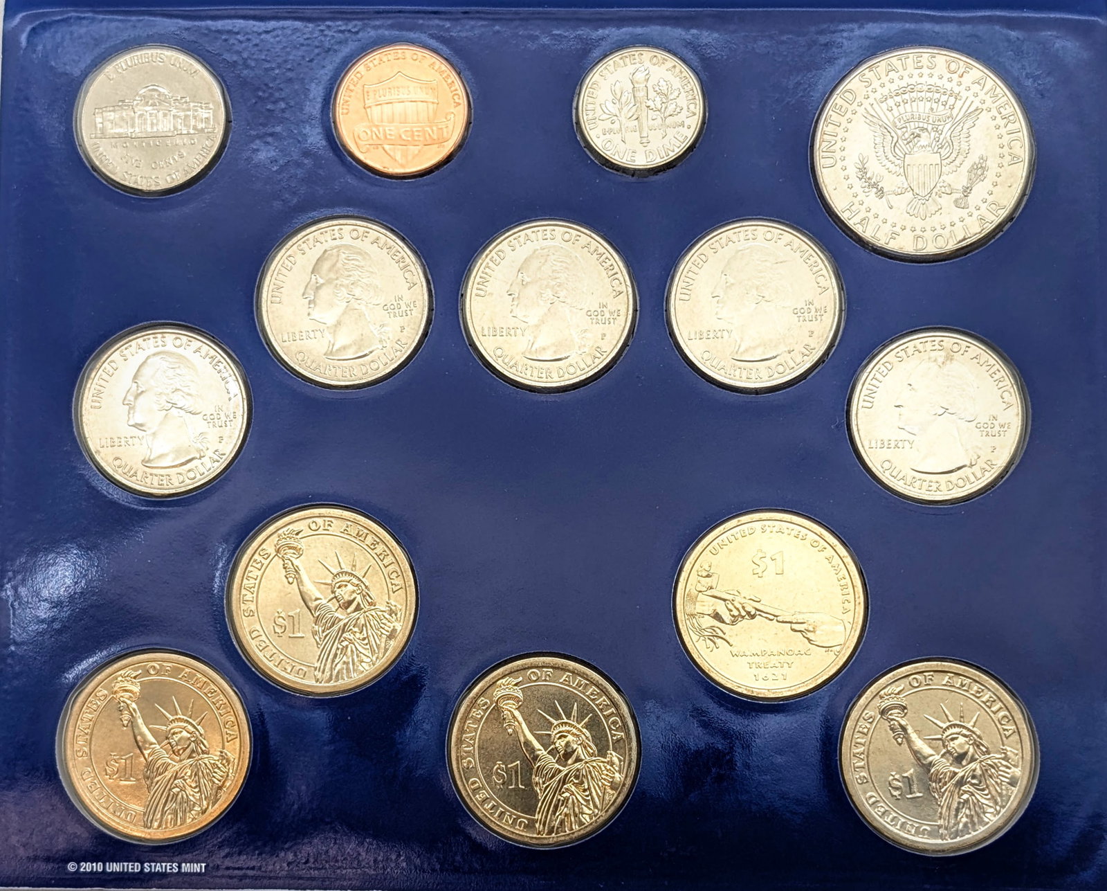 2011 P US Mint Uncirculated Coin Set - 2