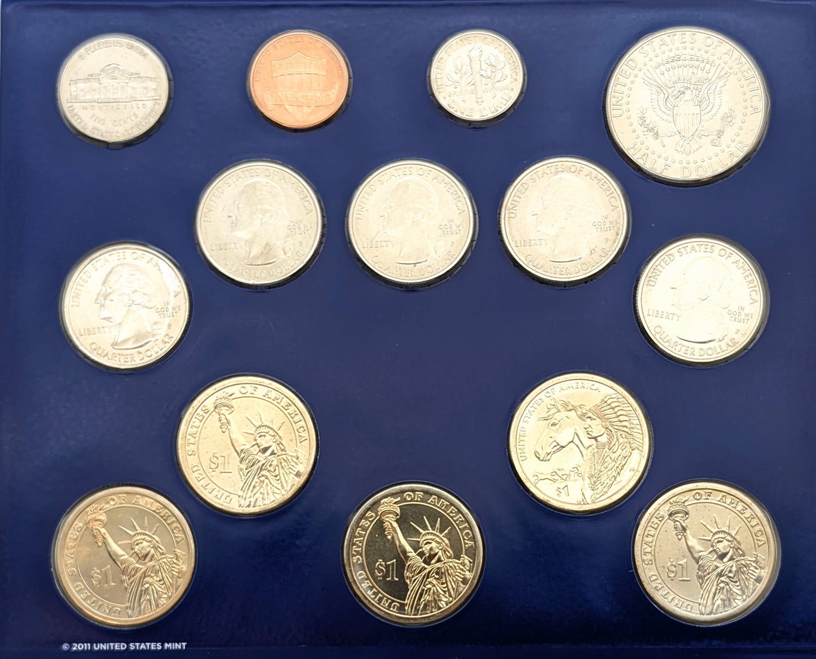 2012 P US Mint Uncirculated Coin Set - 2