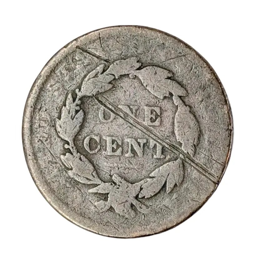 1838 Large Cent - 2