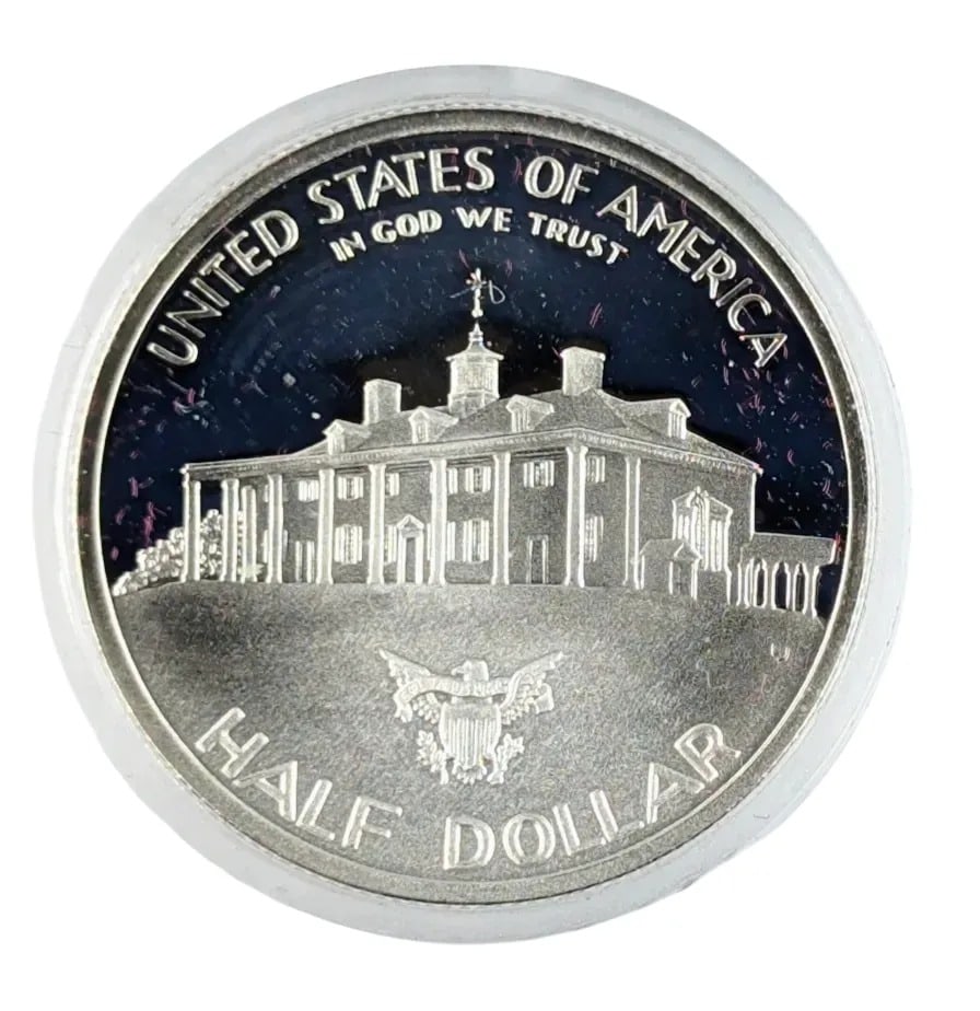 1982-S Proof Silver Washington Commemorative Half Dollar - 250th Anniversary - 3