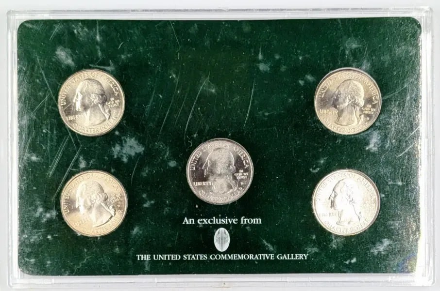 The US Commemorative Gallery: 2012 America the Beautiful State Quarter Collection - 3