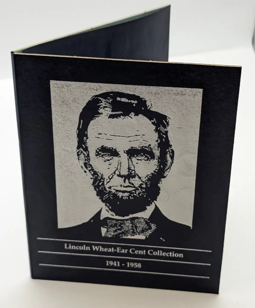 Lincoln Wheat-Ear Cent Collection- 1941-1958: w/ Coins