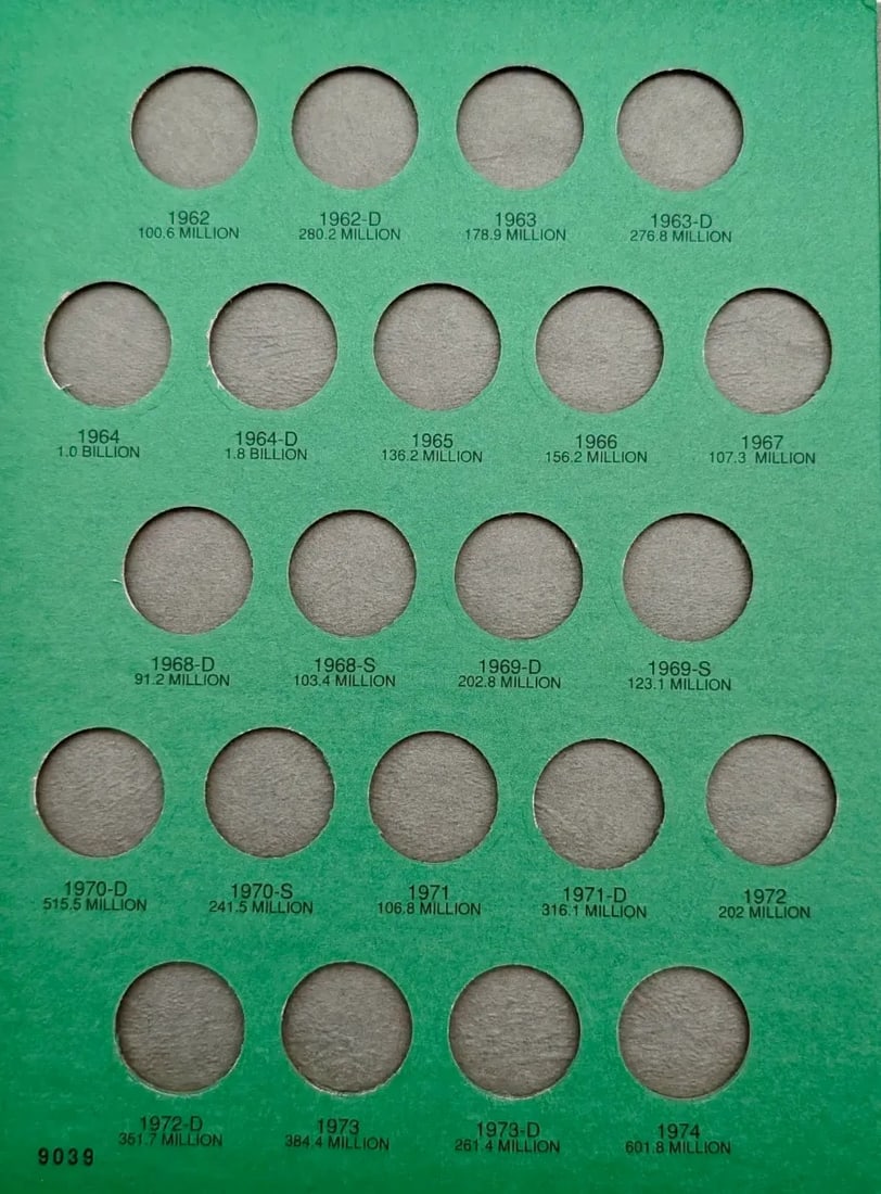 Empty US Mint Treasure Jefferson Memorial Nickel Book - 2