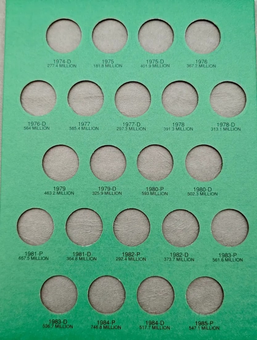 Empty US Mint Treasure Jefferson Memorial Nickel Book - 3