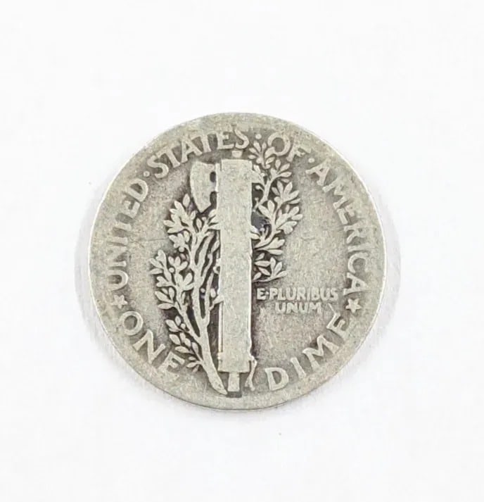 1926 Silver Mercury Dime - 2